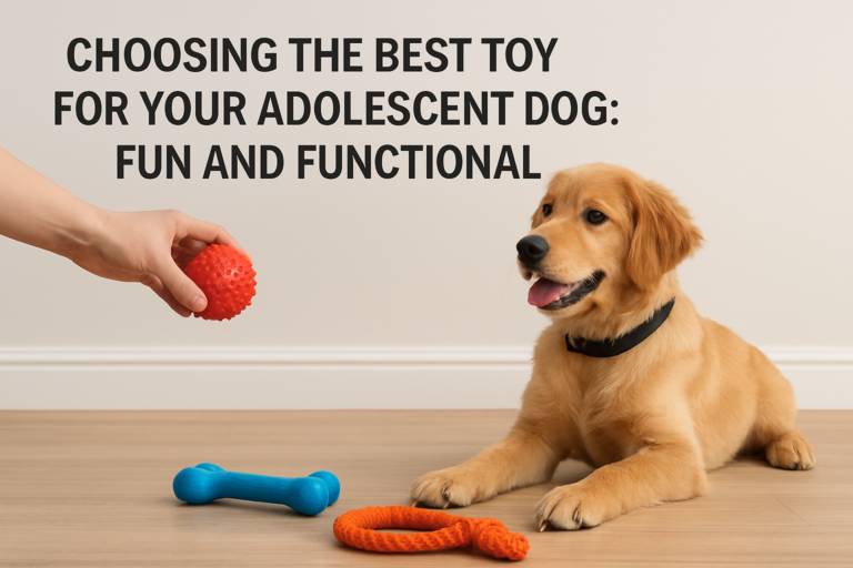 Choosing The Best Toy For Your Adolescent Dog
