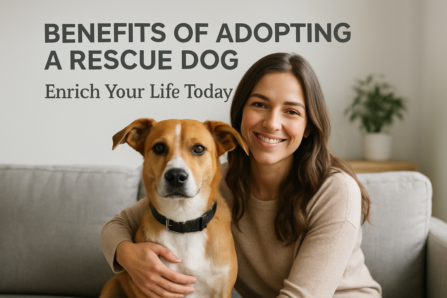 benefits of adopting a rescue dog