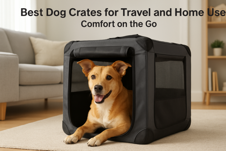 best dog crates for travel and home use