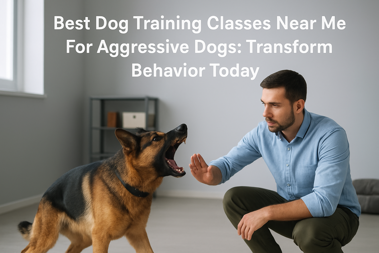 best dog training classes near me for aggressive dogs