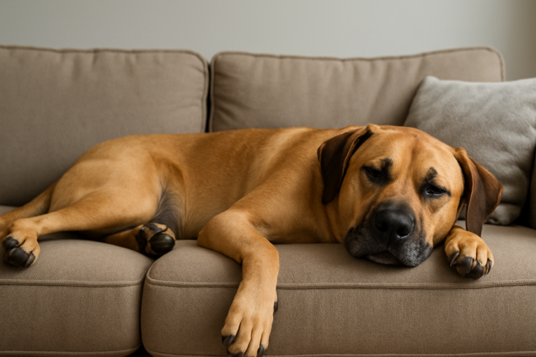 dogs who are lazy