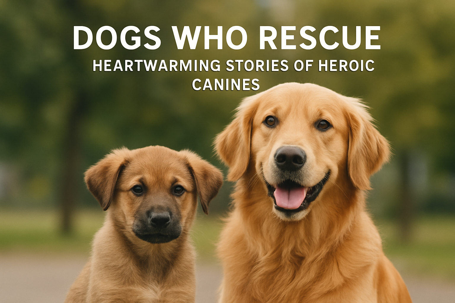 dogs who rescue