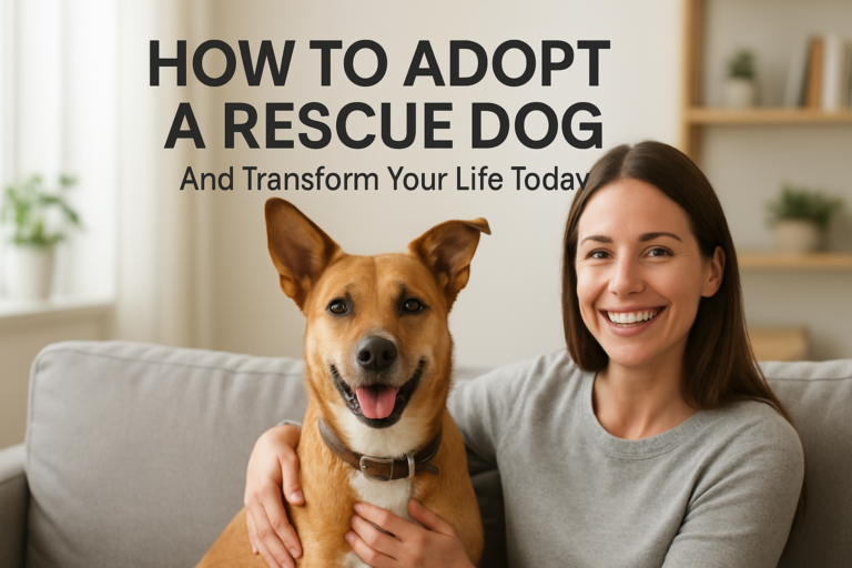 how to adopt a rescue dog