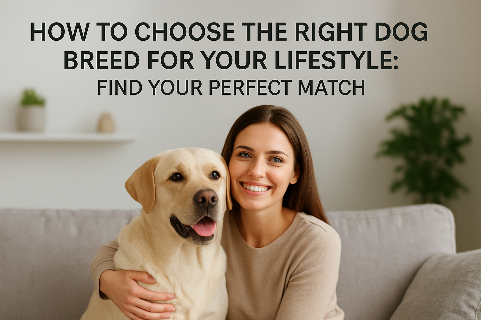 how to choose the right dog breed for your lifestyle