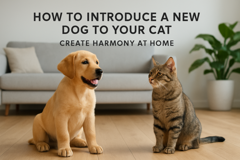 how to introduce a new dog to your cat