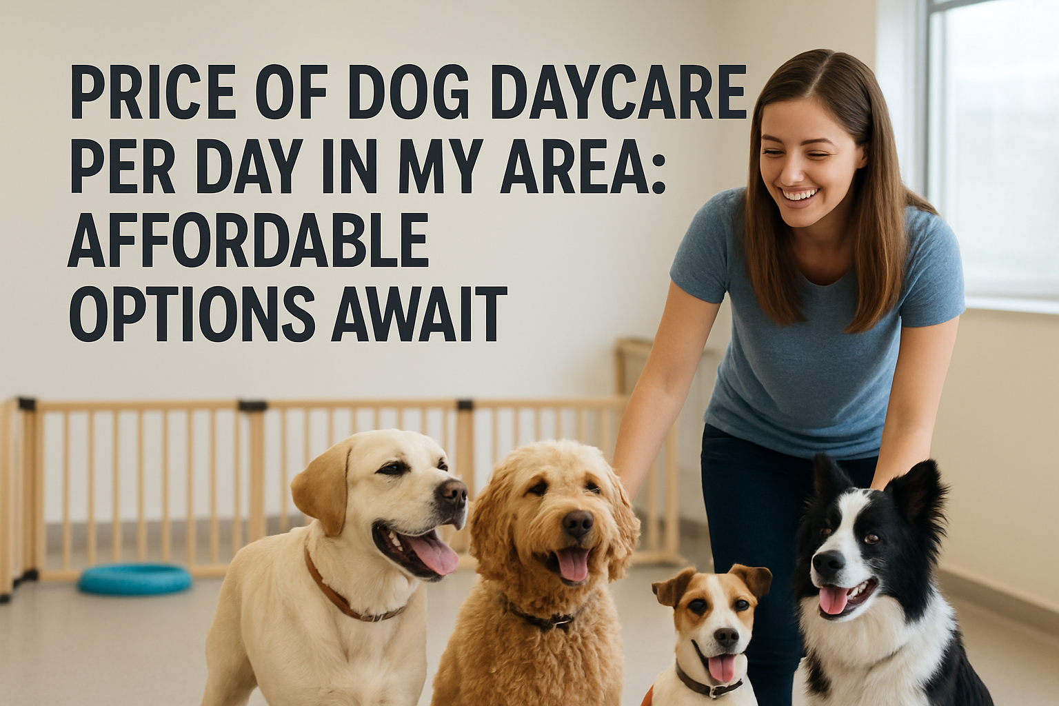 price of dog daycare per day in my area