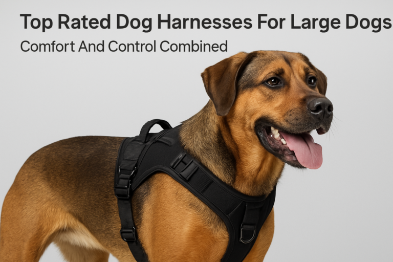 top rated dog harnesses for large dogs
