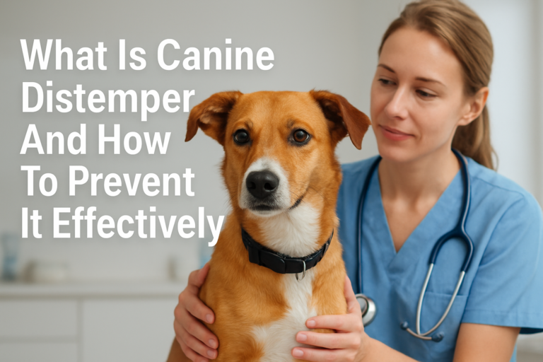 what is canine distemper and how to prevent it