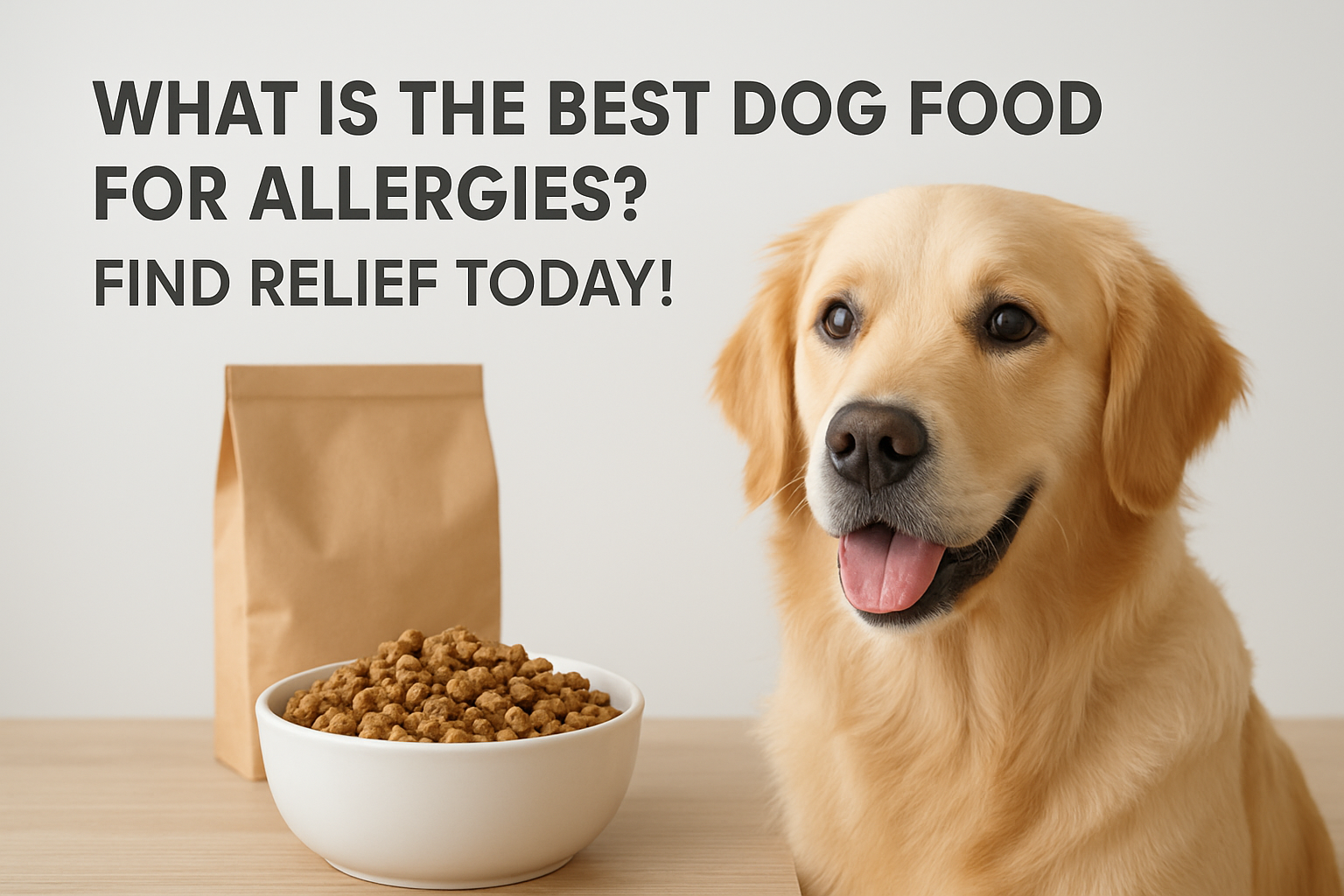 what is the best dog food for allergies