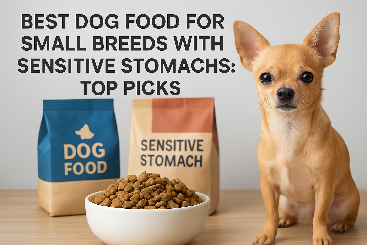 best dog food for small breeds with sensitive stomachs