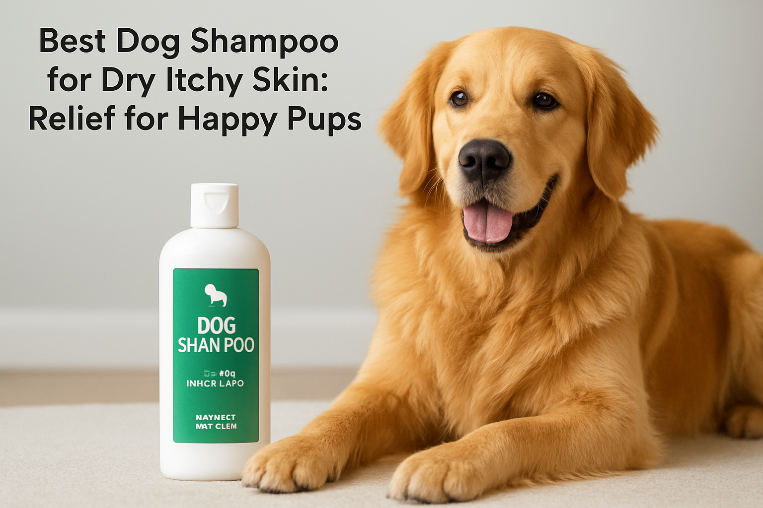 best dog shampoo for dry itchy skin