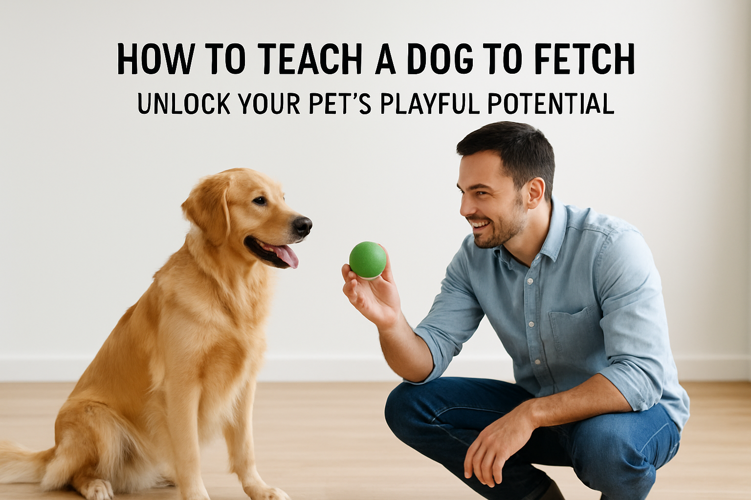 how to teach a dog to fetch