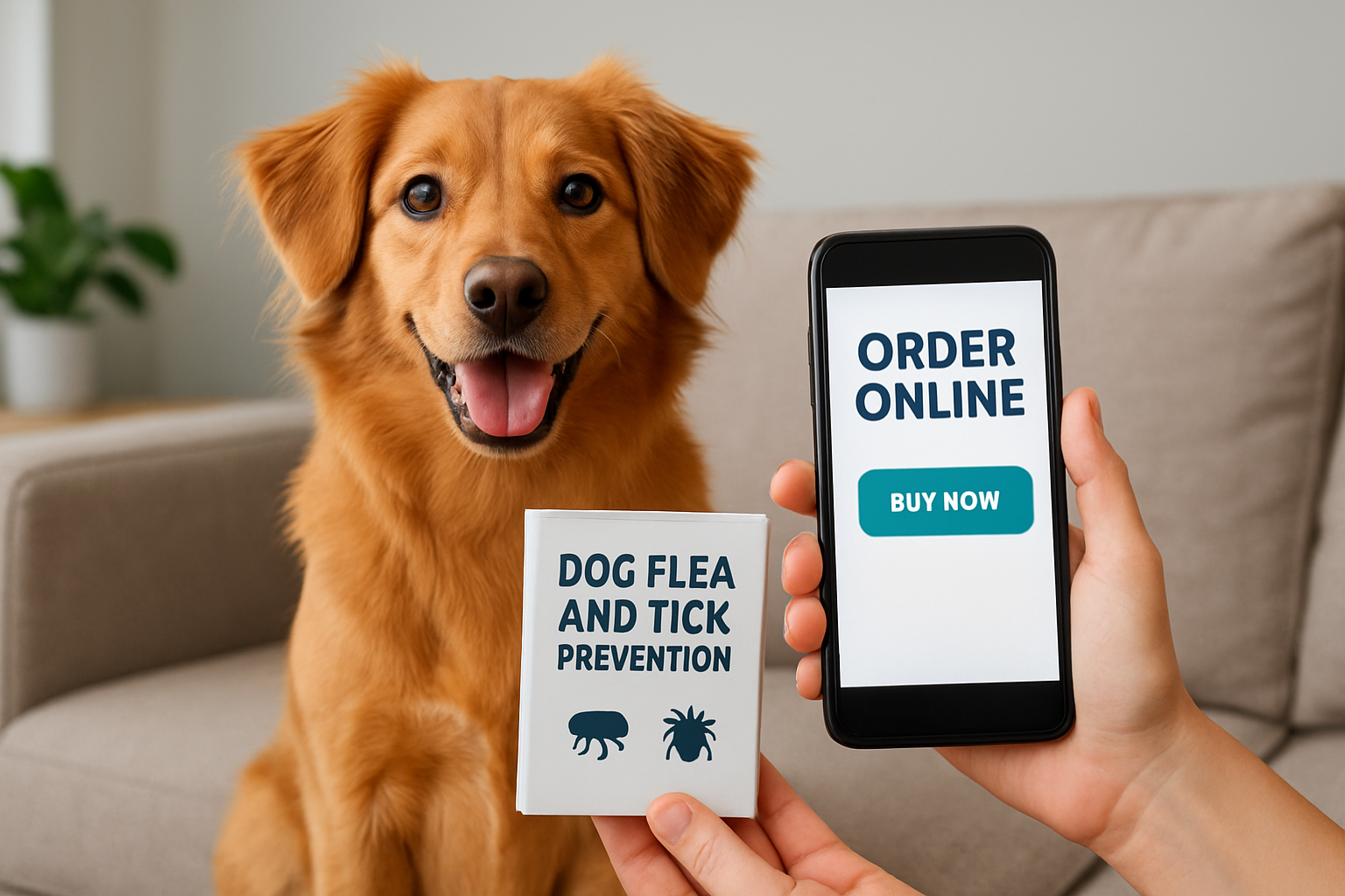 order dog flea and tick prevention medication online
