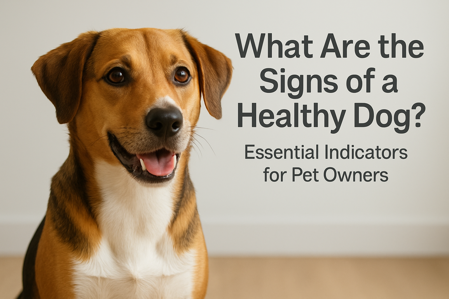 what are the signs of a healthy dog