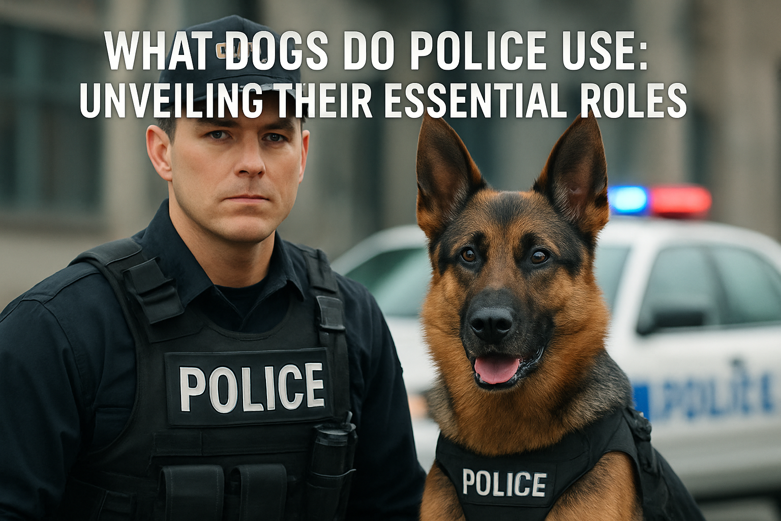 what dogs do police use