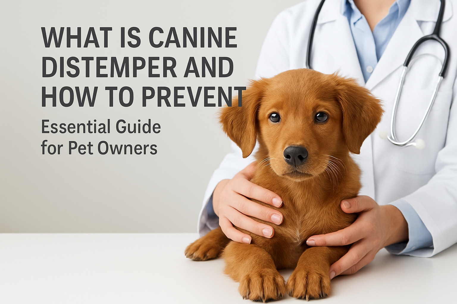 what is canine distemper and how to prevent it