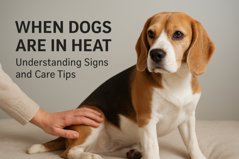 when dogs are in heat