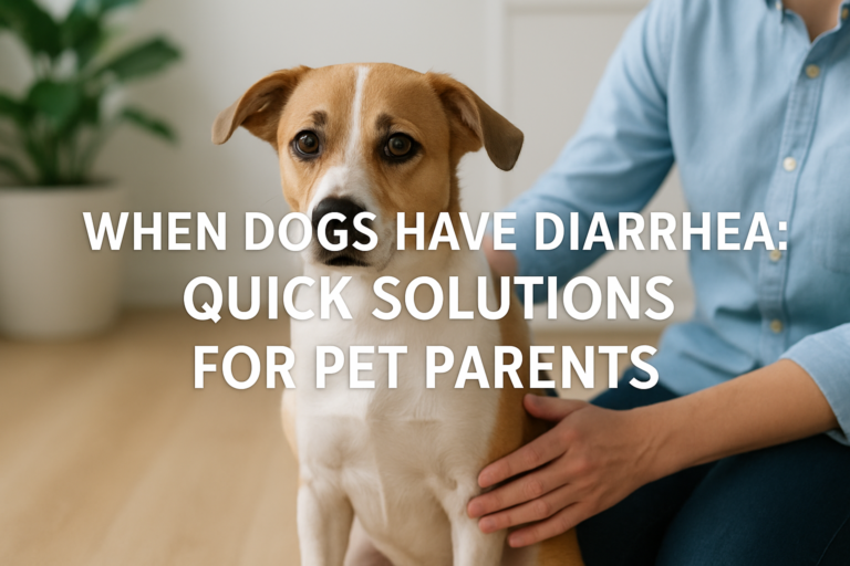 when dogs have diarrhea