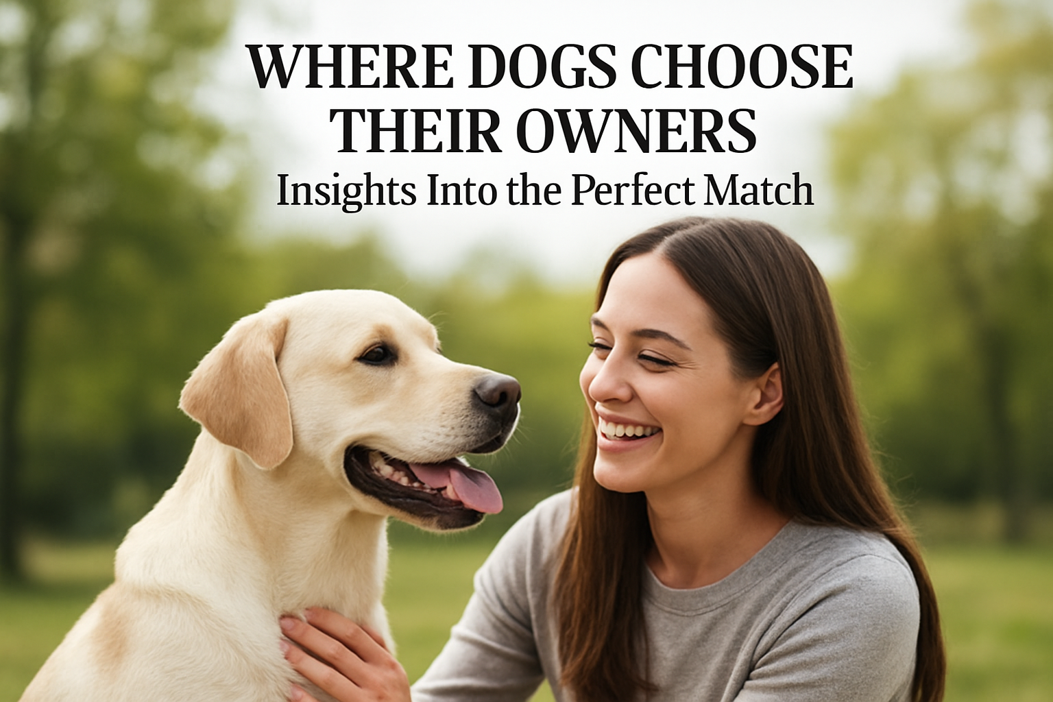 where dogs choose their owners