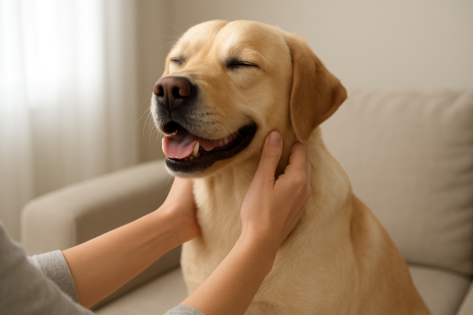 where dogs like to be rubbed