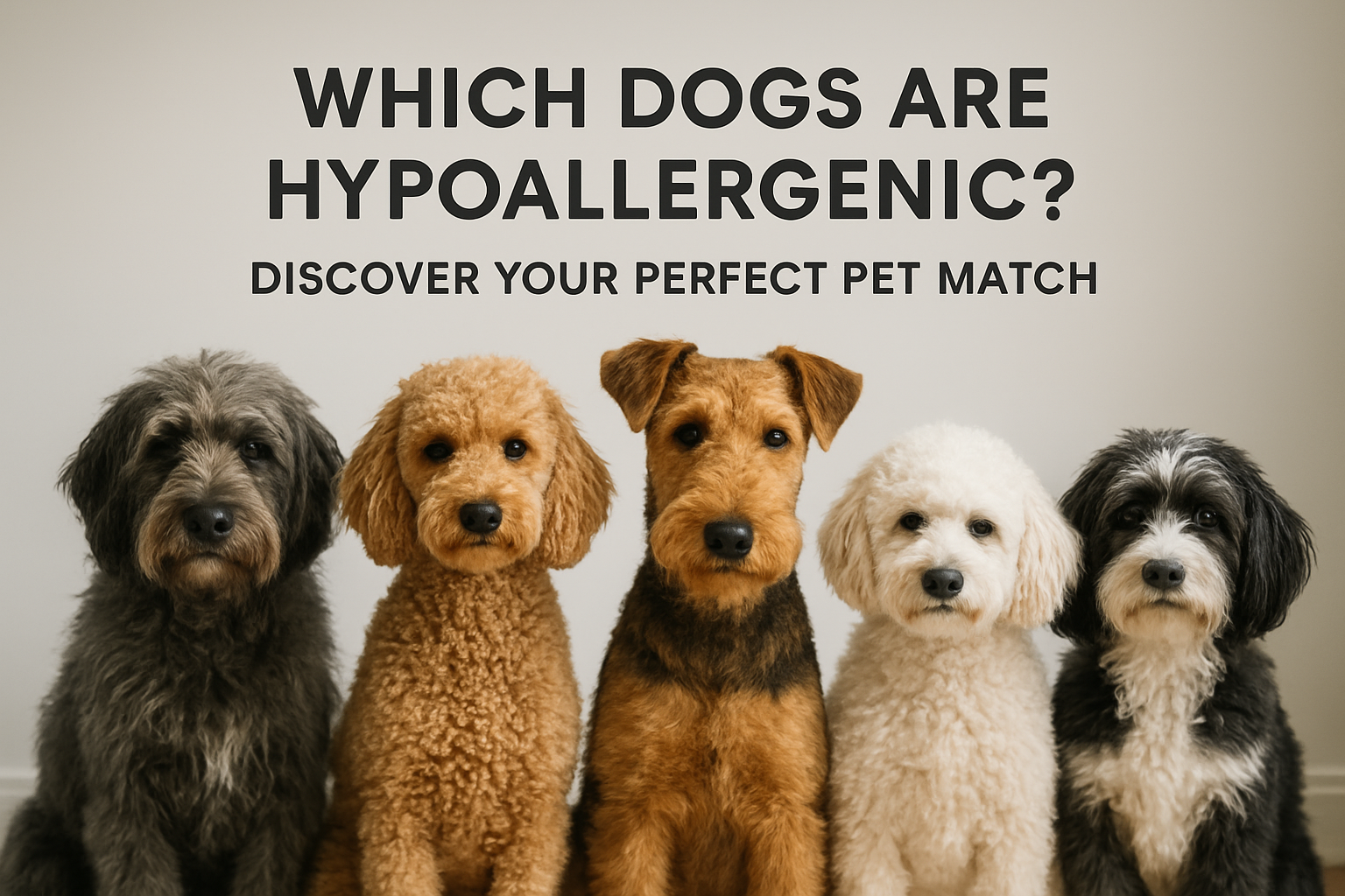 which dogs are hypoallergenic