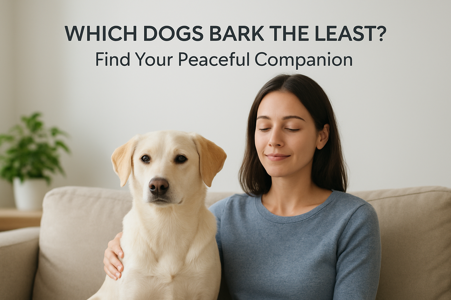 which dogs bark the least