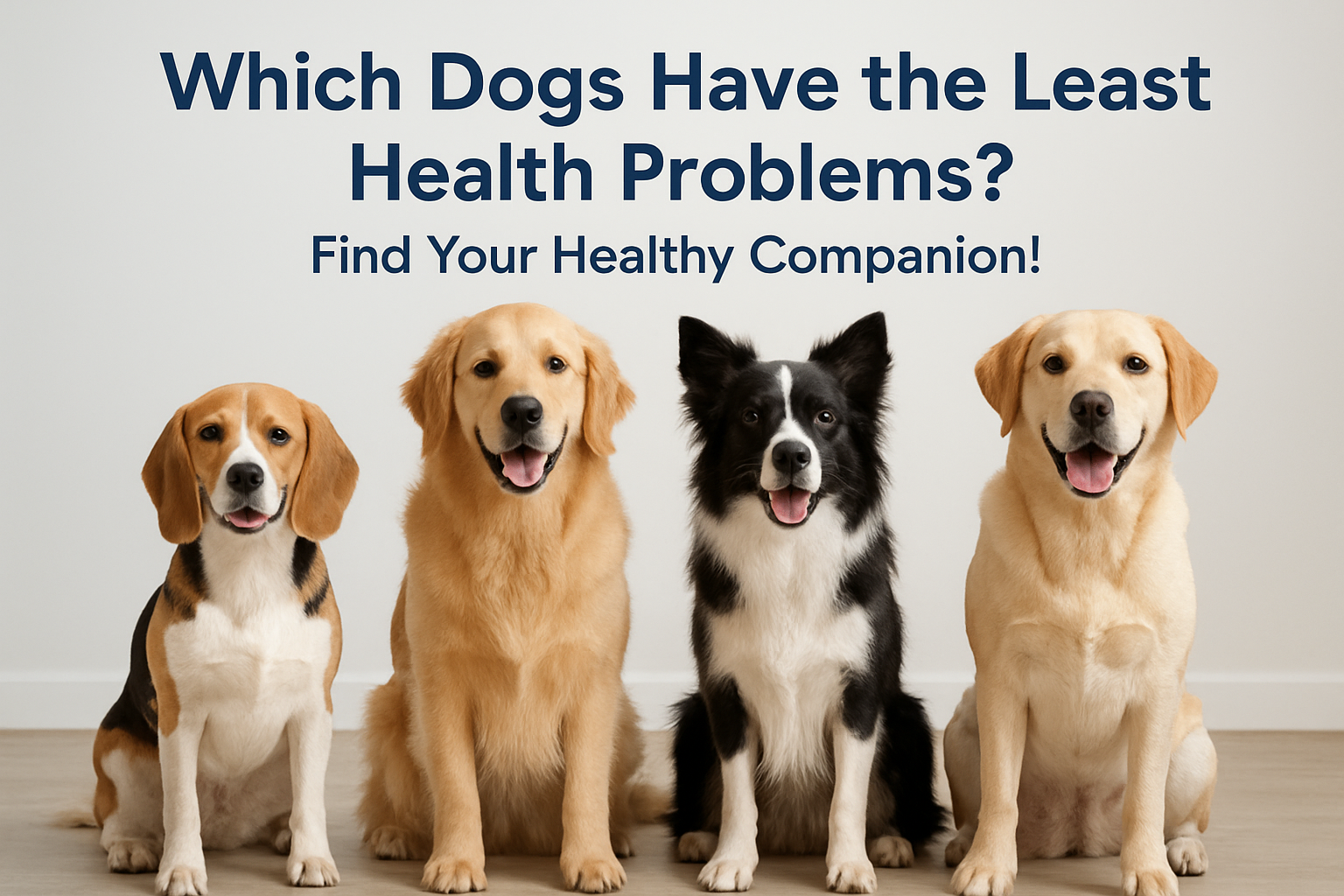 which dogs have the least health problems