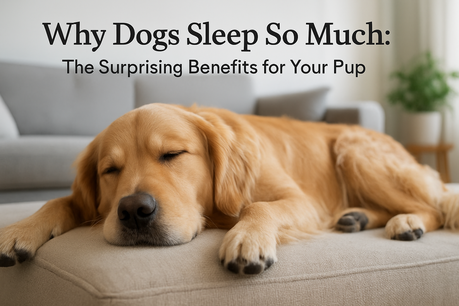 why dogs sleep so much