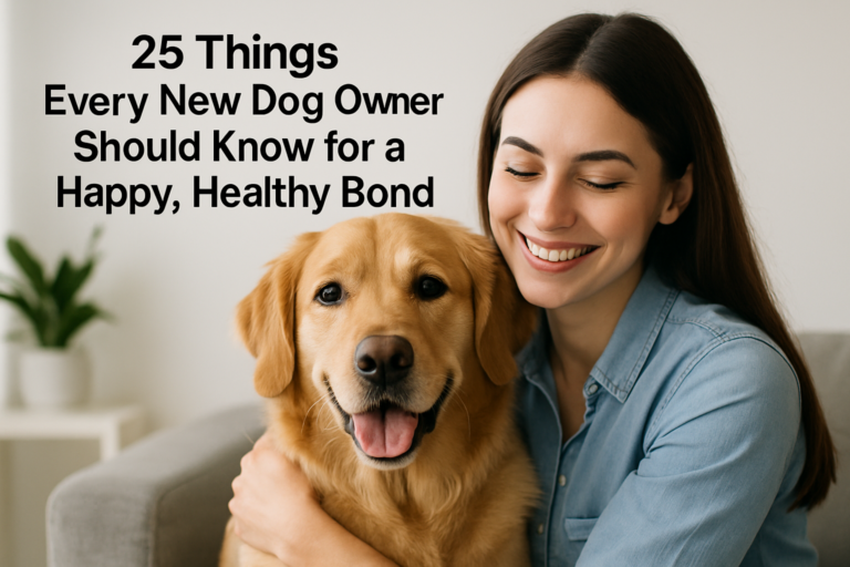 25 Things Every New Dog Owner Should Know