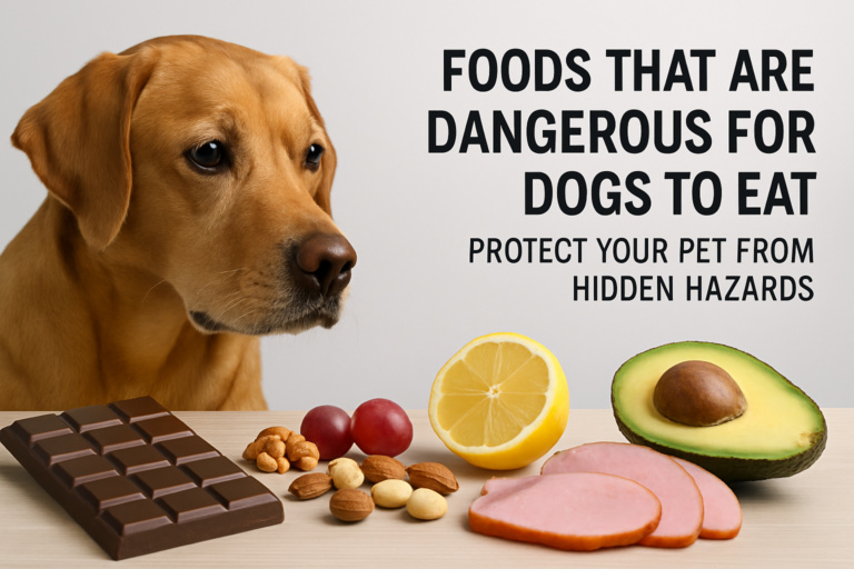 Foods That Are Dangerous for Dogs to Eat