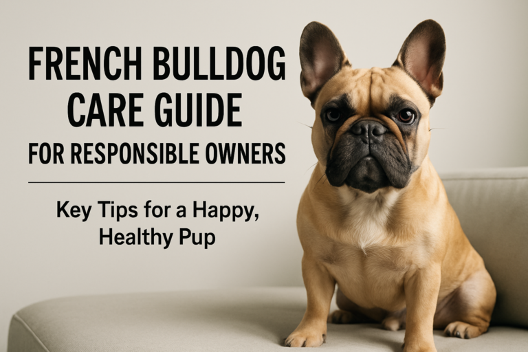 French Bulldog Care Guide for Responsible Owners