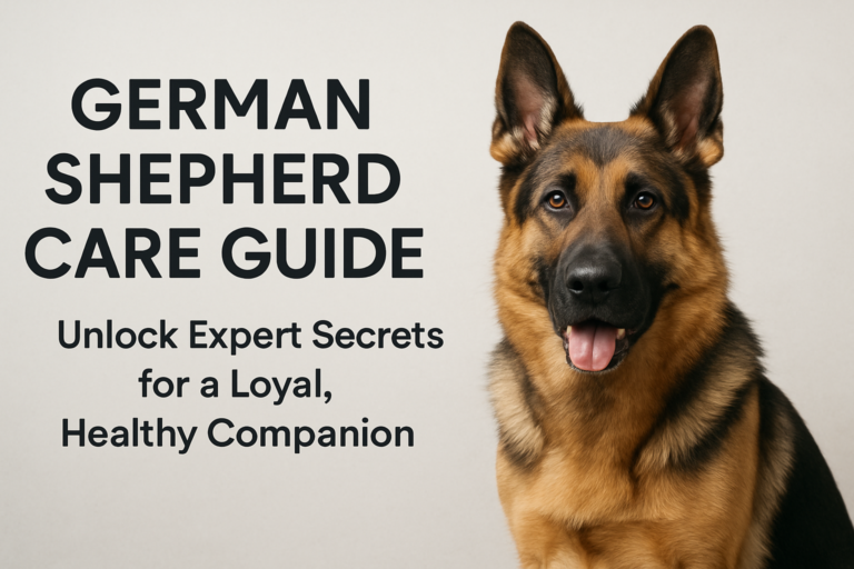 German Shepherd Care Guide: A Complete Overview