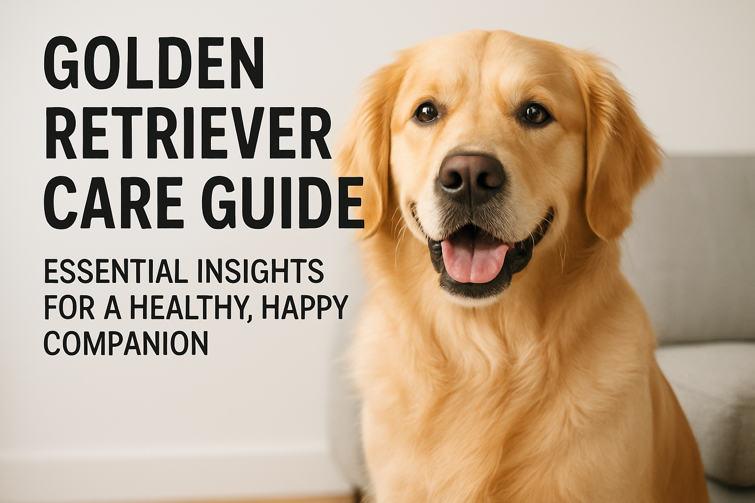 Golden Retriever Care Guide: Everything Owners Need to Know