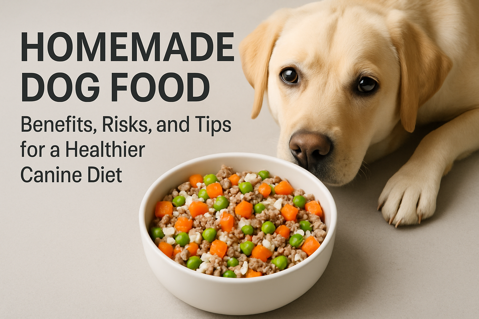 Homemade Dog Food: Benefits, Risks, and Tips