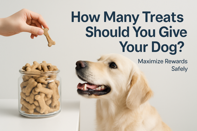 How Many Treats Should You Give Your Dog?