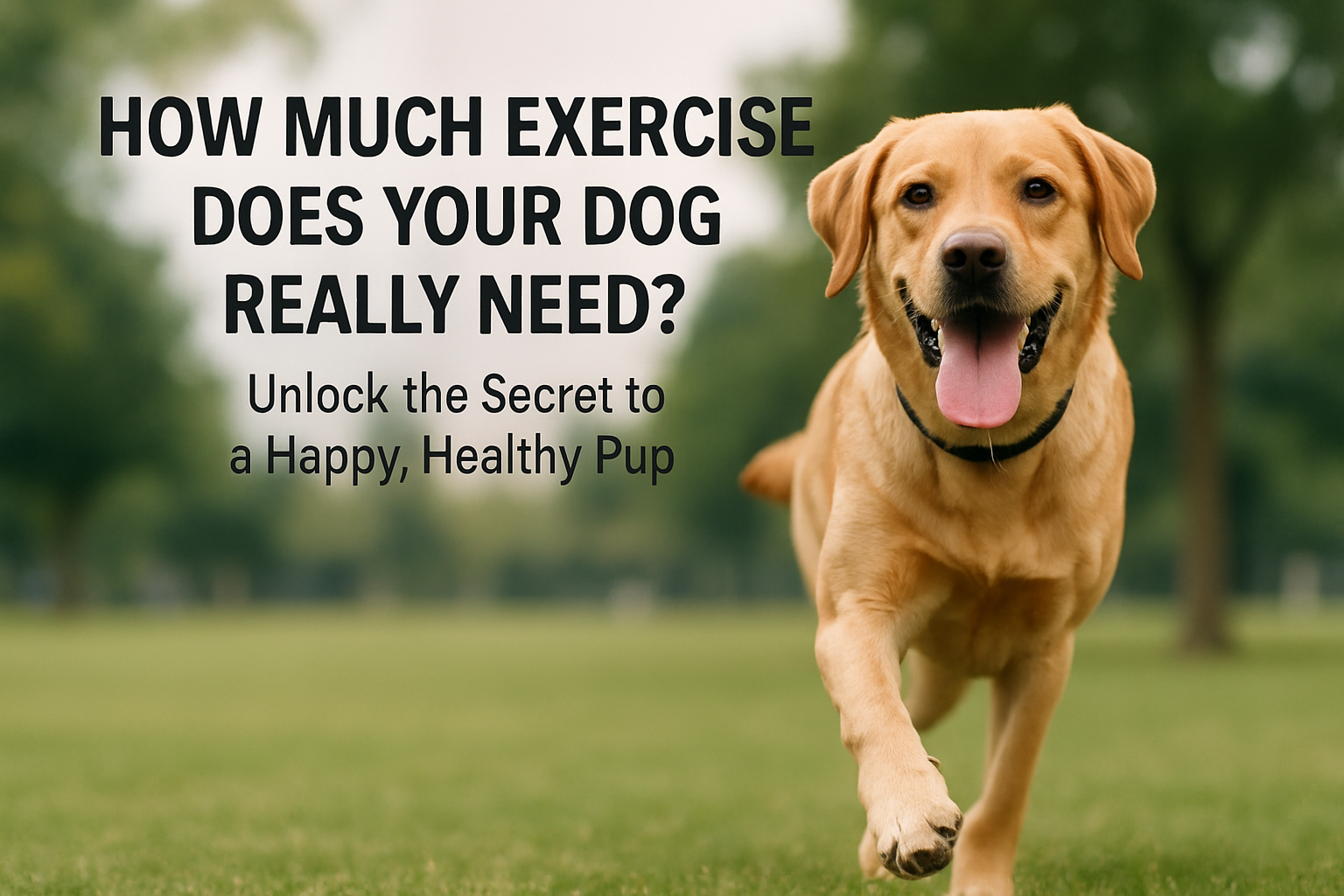 How Much Exercise Does Your Dog Really Need?