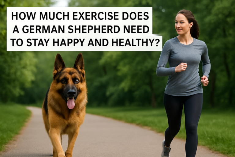 How Much Exercise Does a German Shepherd Need?