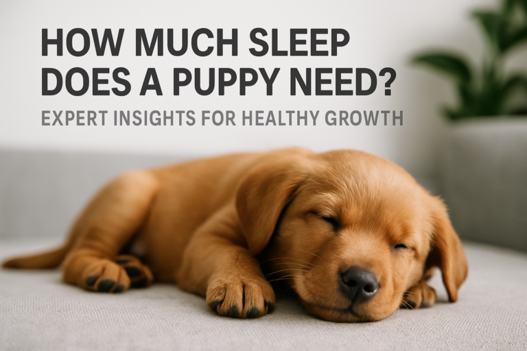 How Much Sleep Does a Puppy Need?