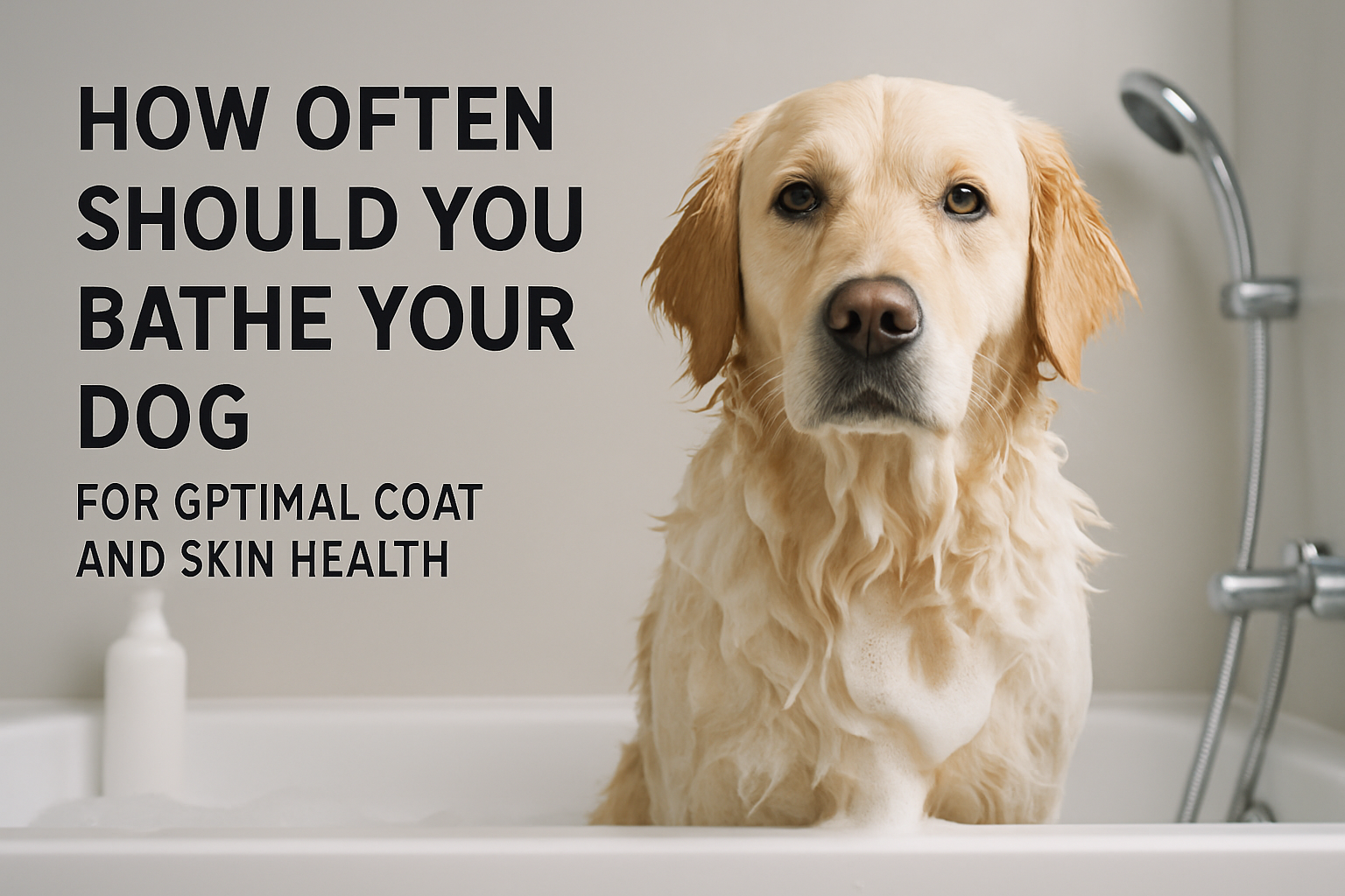 How Often Should You Bathe Your Dog?