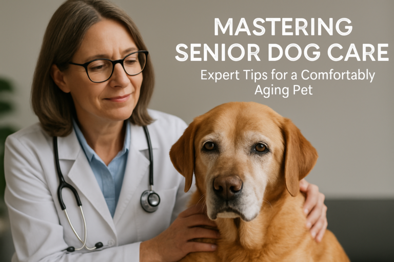 How to Care for an Older Dog