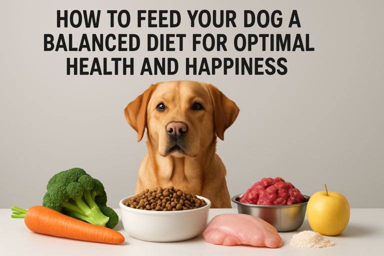 How to Feed Your Dog a Balanced Diet