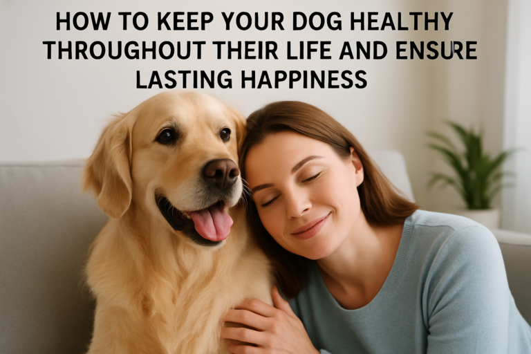 How to Keep Your Dog Healthy Throughout Their Life