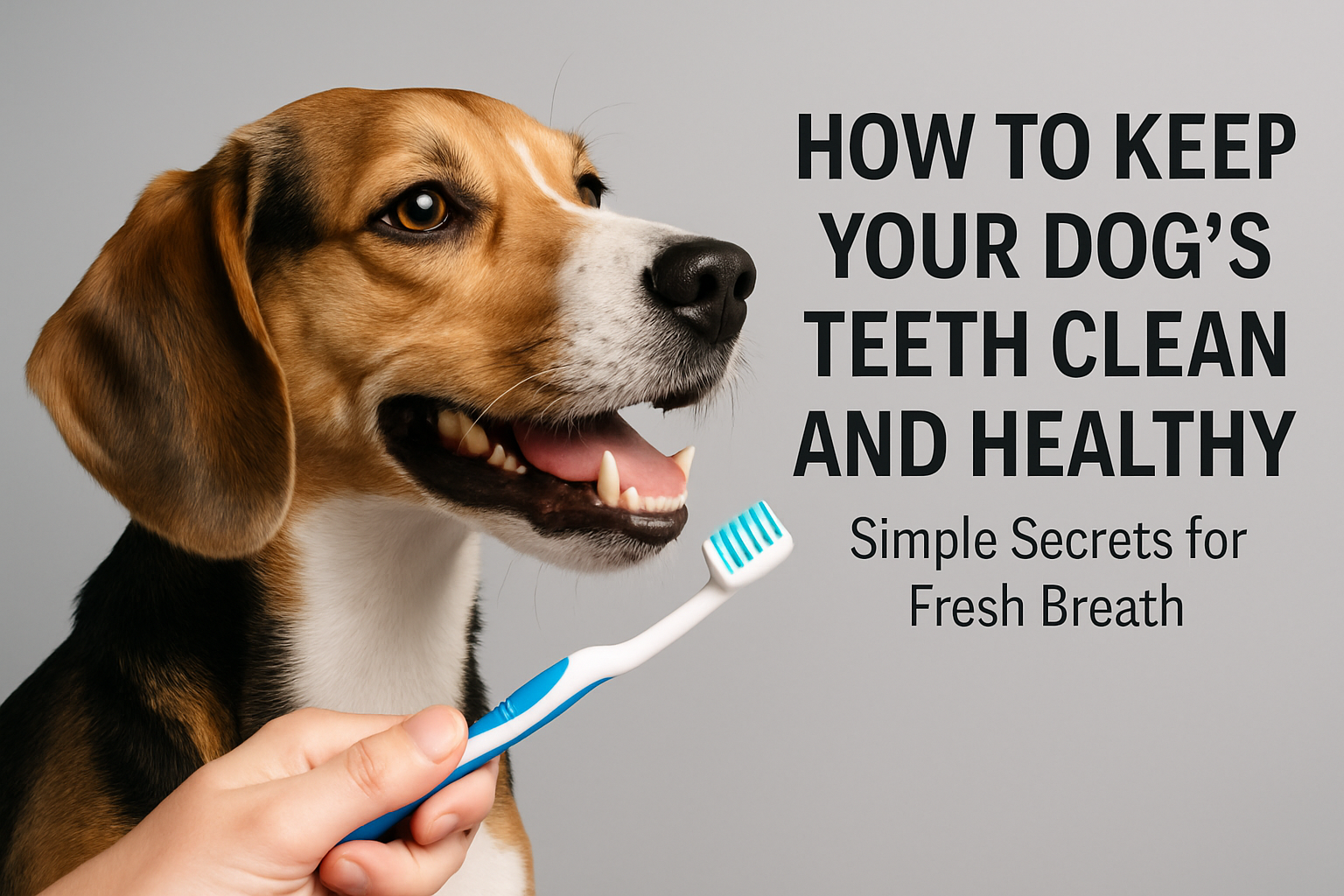 How to Keep Your Dog’s Teeth Clean and Healthy