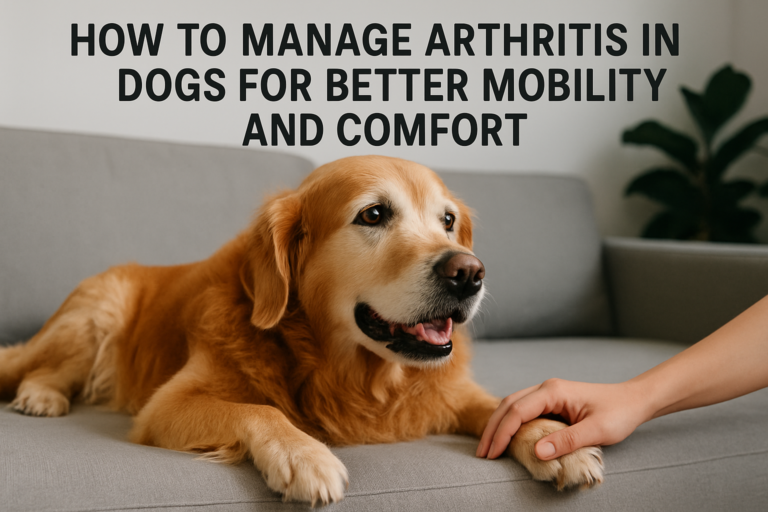 How to Manage Arthritis in Dogs