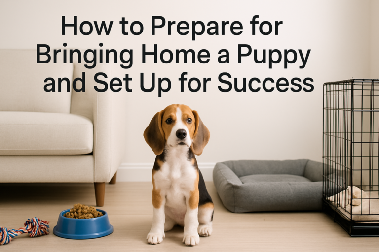 How to Prepare for Bringing Home a Puppy