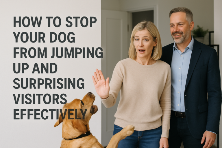 How to Stop Your Dog From Jumping Up