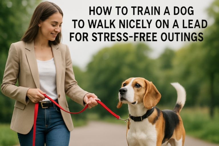 How to Train a Dog to Walk Nicely on a Lead