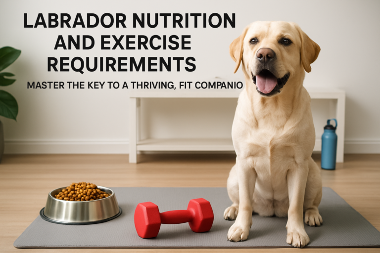 Labrador Nutrition and Exercise Requirements