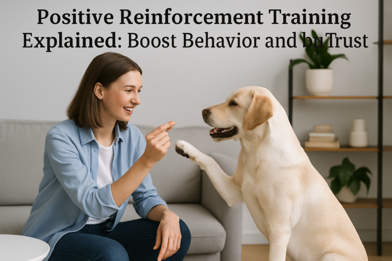 Positive Reinforcement Training Explained