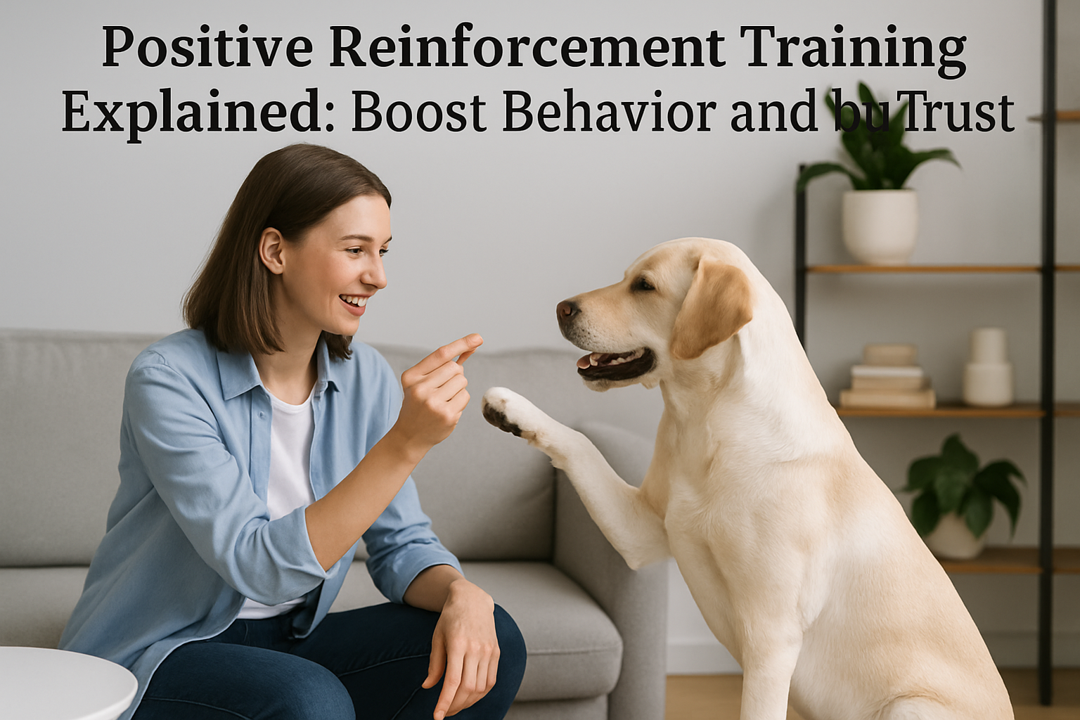 Positive Reinforcement Training Explained
